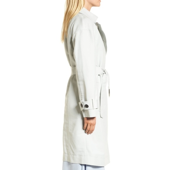Lewit Trench Coat Cotton Blend NEW - Picture 7 of 8
